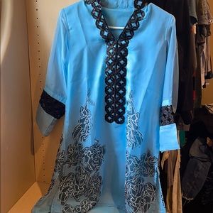 Chiffon Pakistani Kurta